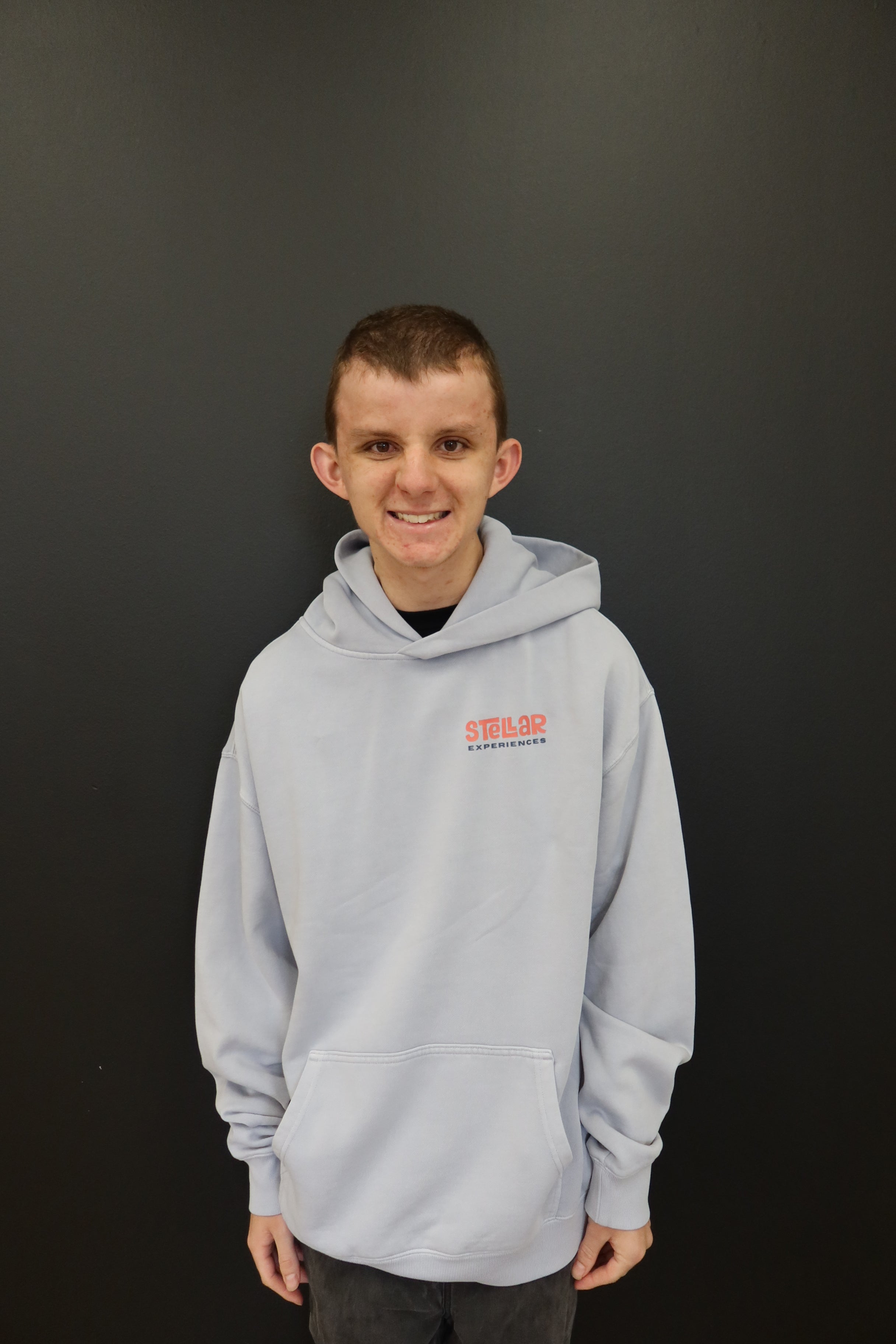 Esplanade Hoodie Mens Faded Powder 1