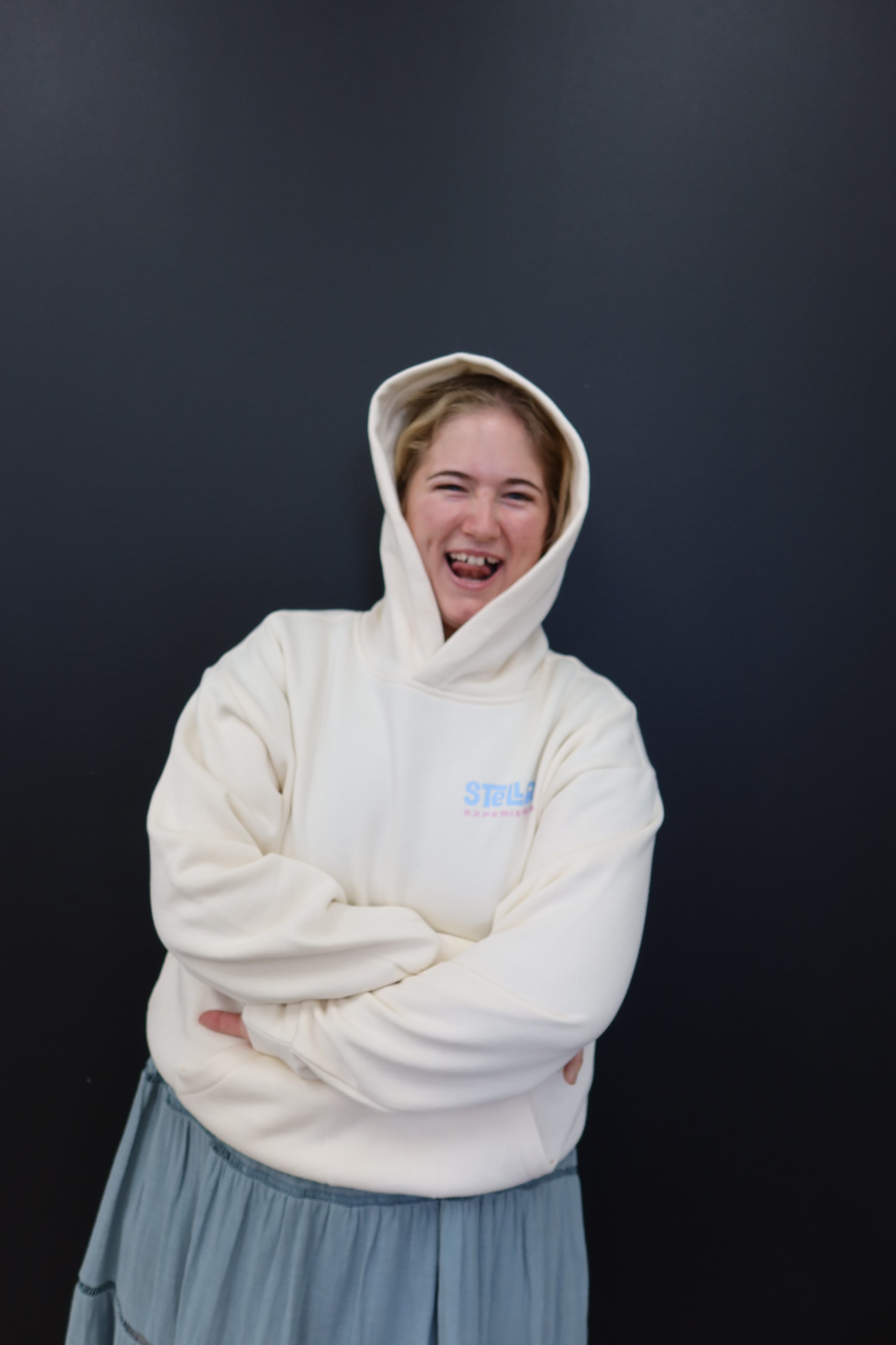 Esplanade Hoodie Womens Ecru 4