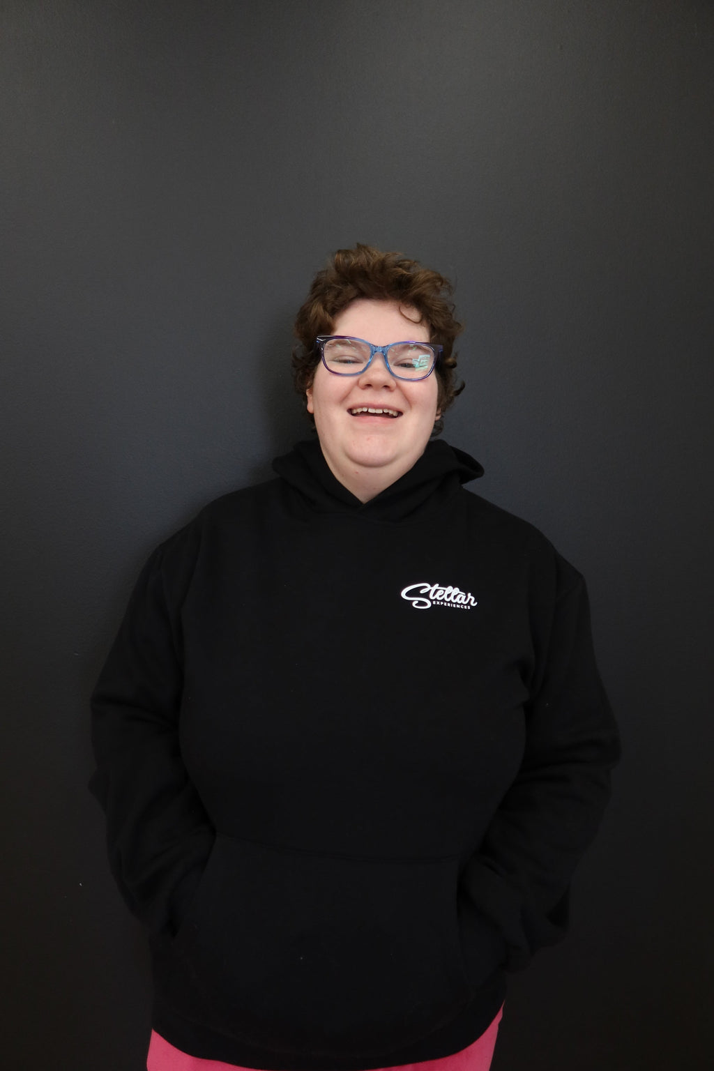 Stellar Logo Hoodie Womens Black 1