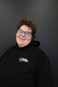 Stellar Logo Hoodie Womens Black 3