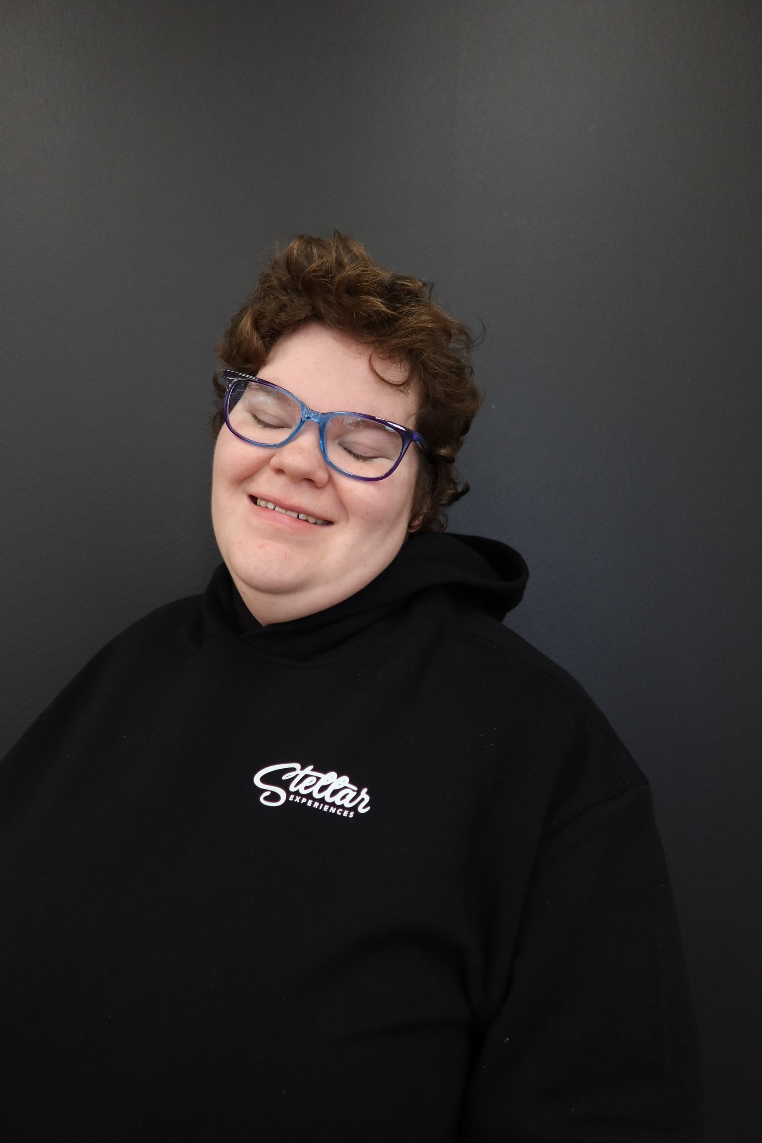 Stellar Logo Hoodie Womens Black 3