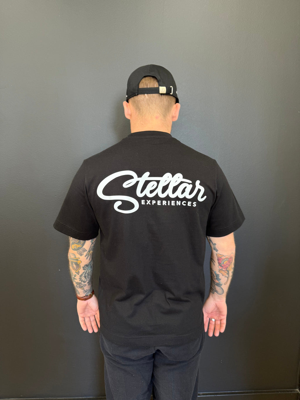 Stellar Logo Tee Mens Black 2