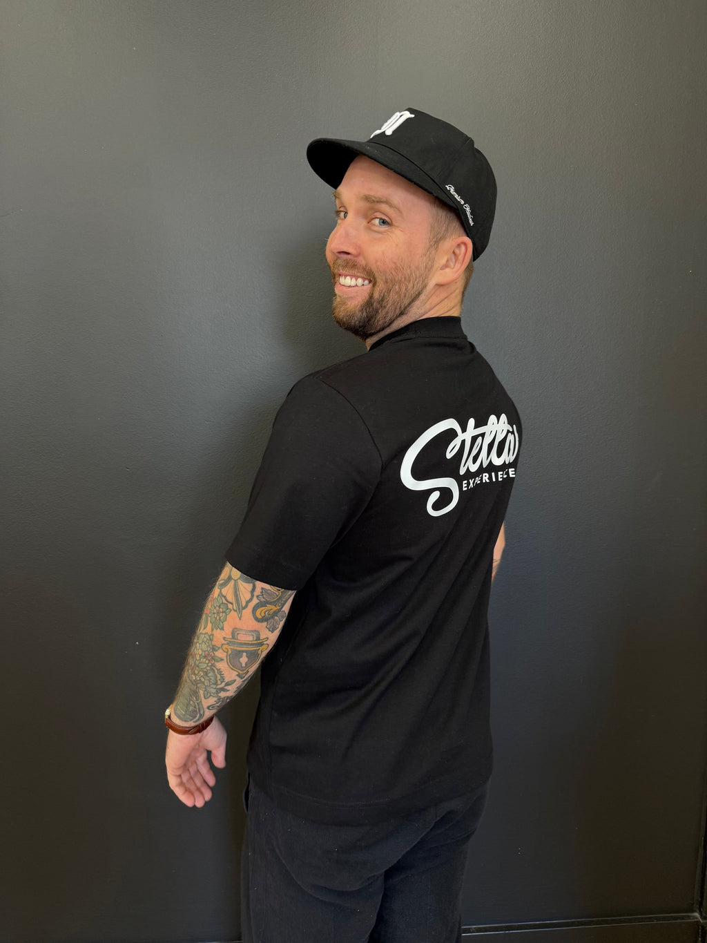Stellar Logo Tee Mens Black 3