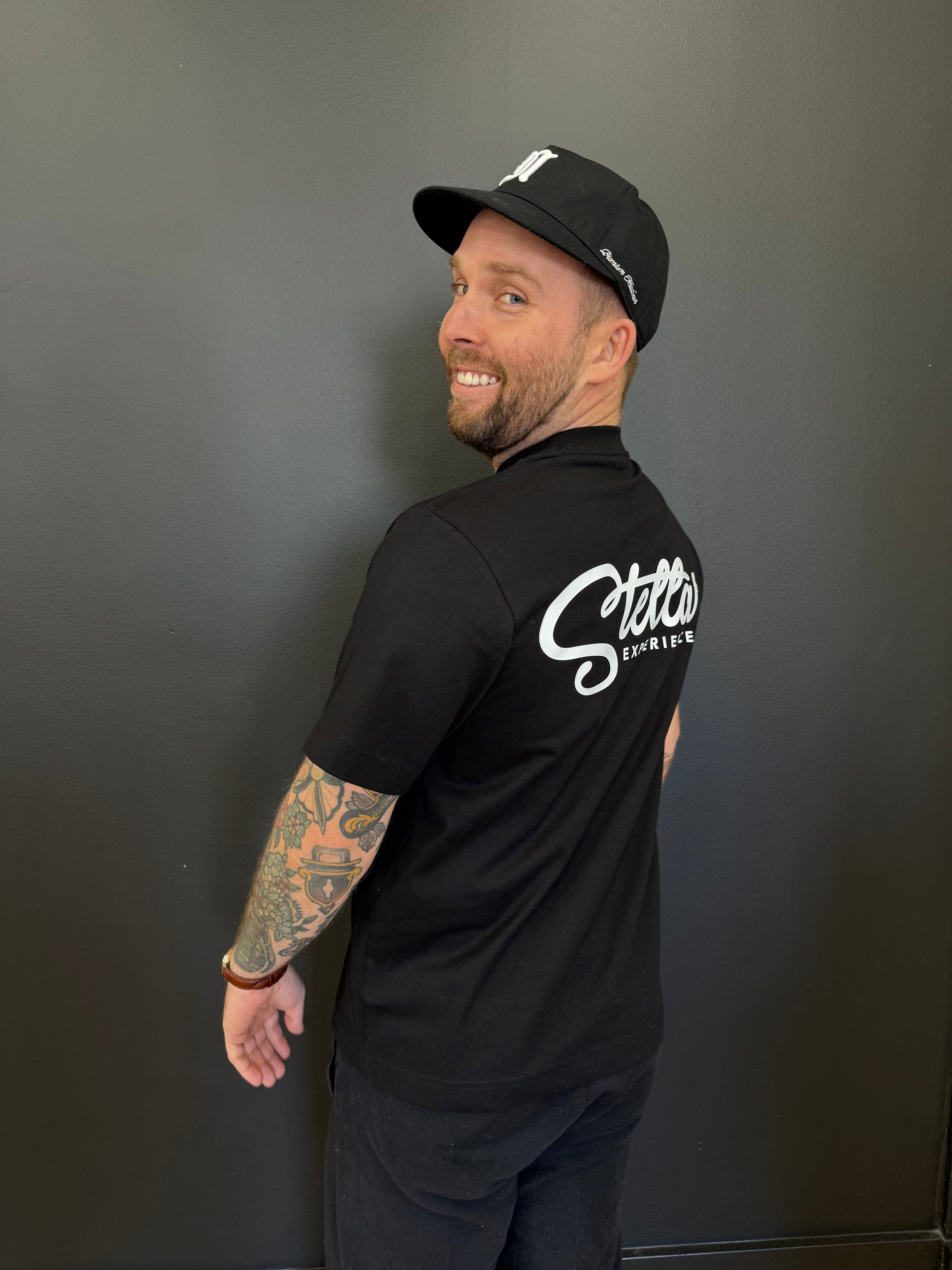 Stellar Logo Tee Mens Black 3