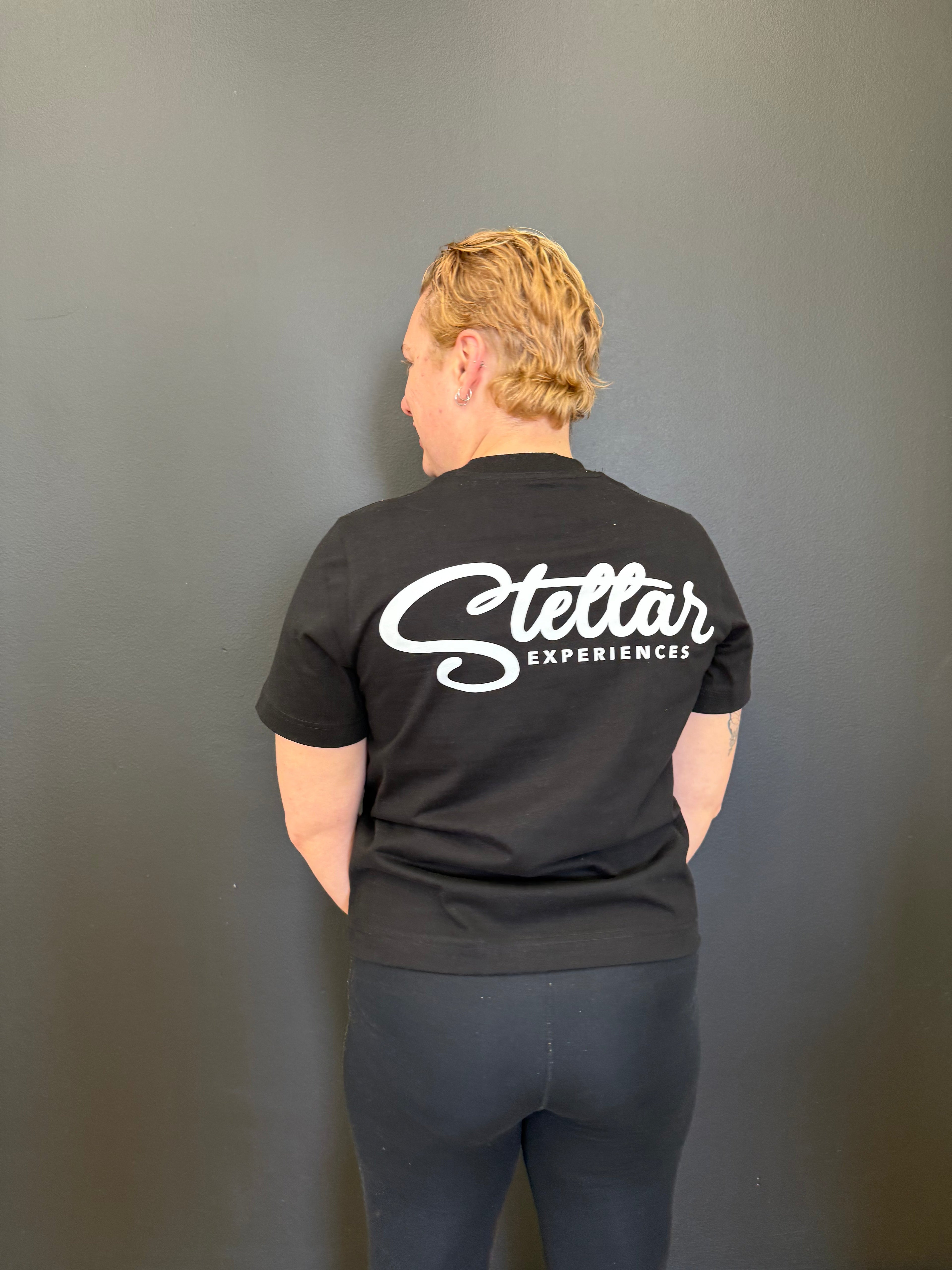 Stellar Logo Tee Womens Black 2
