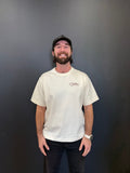 Stellar Logo Tee Mens Ecru 1